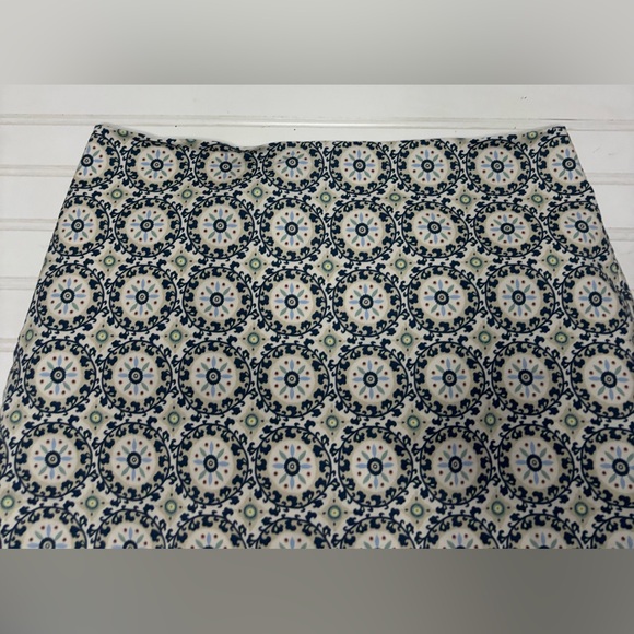 Ann Taylor Factory Pencil Straight Skirt Women’s Size 12 Floral Geometric Lined - Picture 10 of 16